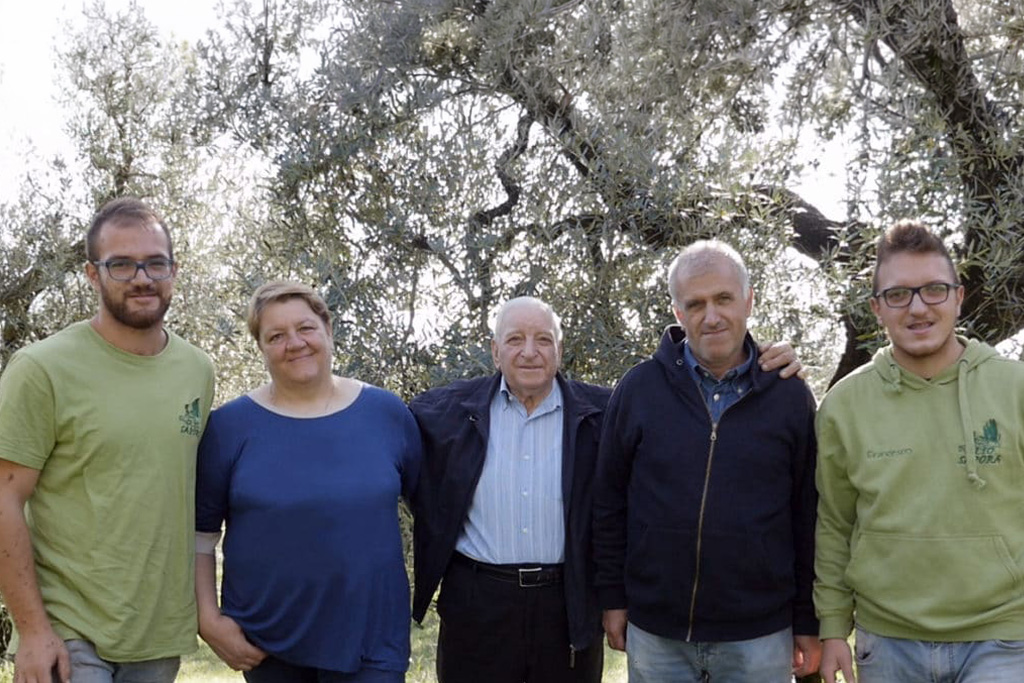 Photos of the Sapora family and their farm